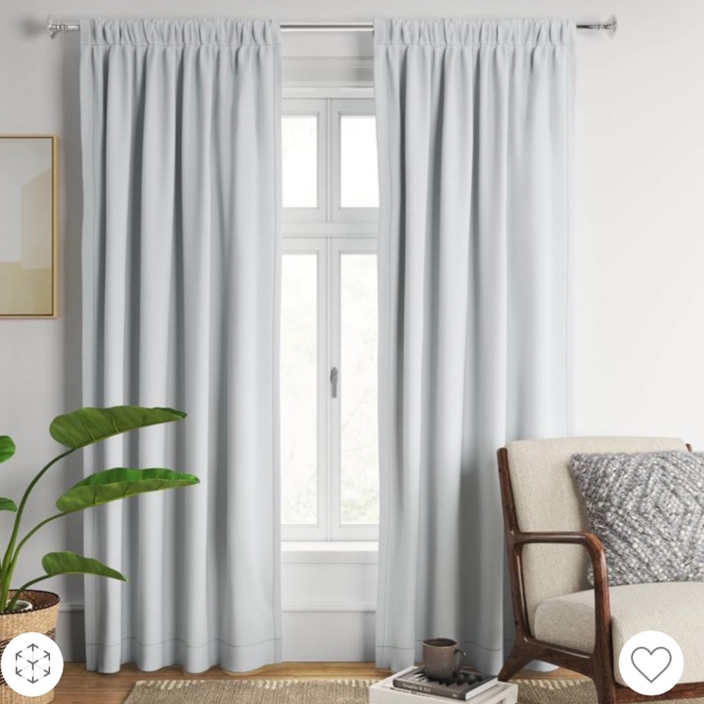 50” x 84” Blackout Henna Window Curtain - Project 62